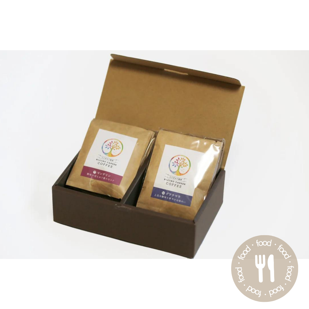 【終了】株式会社イノベイド様ご提供 - にじきゃり珈琲(ドリップバッグコーヒー4ヵ国飲み比べセット)